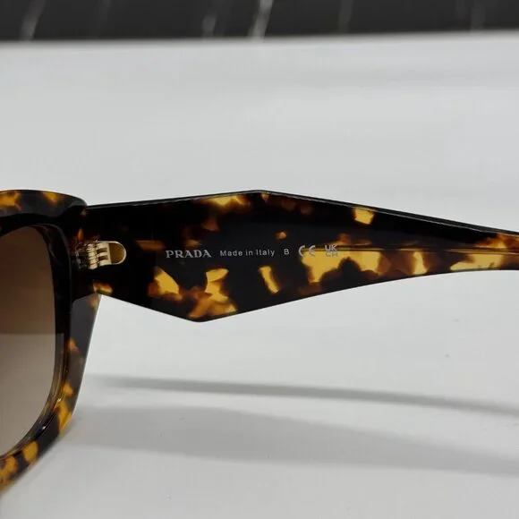 NEW PR07YS VAU6S1 PRADA HONEY HAVANA WOMEN PRADA SUNGLASSES SPR 07Y